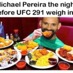Derek Brunson Instagram – That boy was eating good 😂😂😂 #UFC291 Salt Lake City, Utah