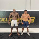 Derek Brunson Instagram - Blonde Brunson 👱🏾‍♂️ & the King 🤴🏾 of the 305 . Coming to an arena near you soon ! Fort Lauderdale, Florida