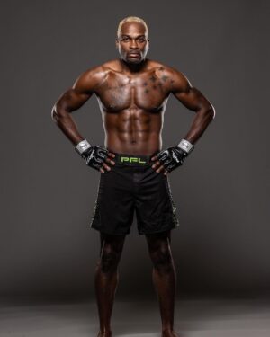 Derek Brunson Instagram - Around the world and back . Still hungry for more . Weigh ins tomorrow . Let’s ride ! @pflmma @resilitesportsproducts @everlast @brunsonsmmaandfitness @greenleanclean