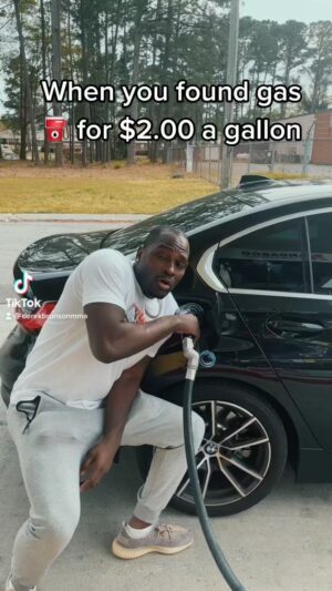 Derek Brunson Instagram - Gas came with consequences today 😂😂😂