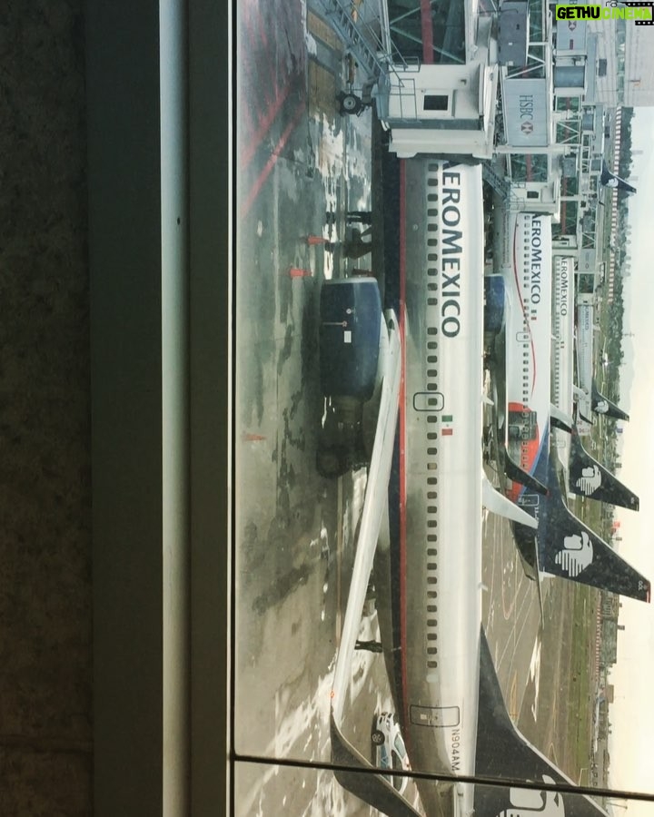 Derek Muller Instagram - Hasta la vista Mexico City International Airport Terminal 2