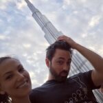 Derek Muller Instagram – Does this building make my hair look tall? Burj Khalifa By Emaar