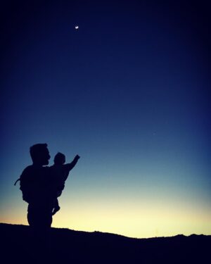 Derek Muller Instagram - Reach for the stars (or at least the Moon and Venus)