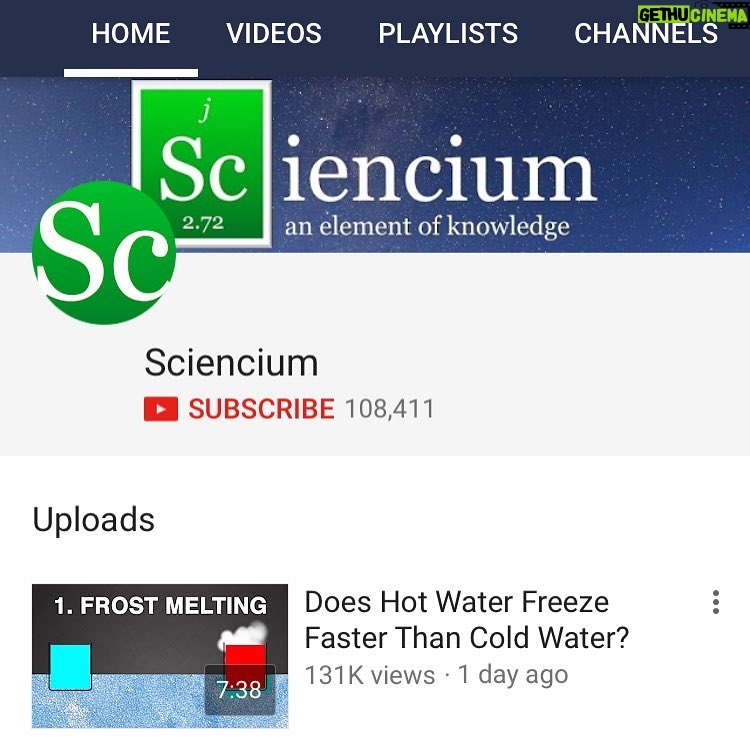 Derek Muller Instagram - 1 day = 100,000+ subscribers to the new channel. Thanks for jumping on board everyone!!