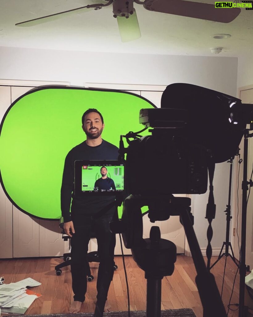Derek Muller Instagram - The high tech world of YouTube 😂 New vids coming soon