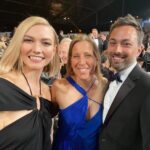 Derek Muller Instagram – Great to be reunited with @karliekloss and YT CEO @susanwojcicki at the #breakthroughprize this year!