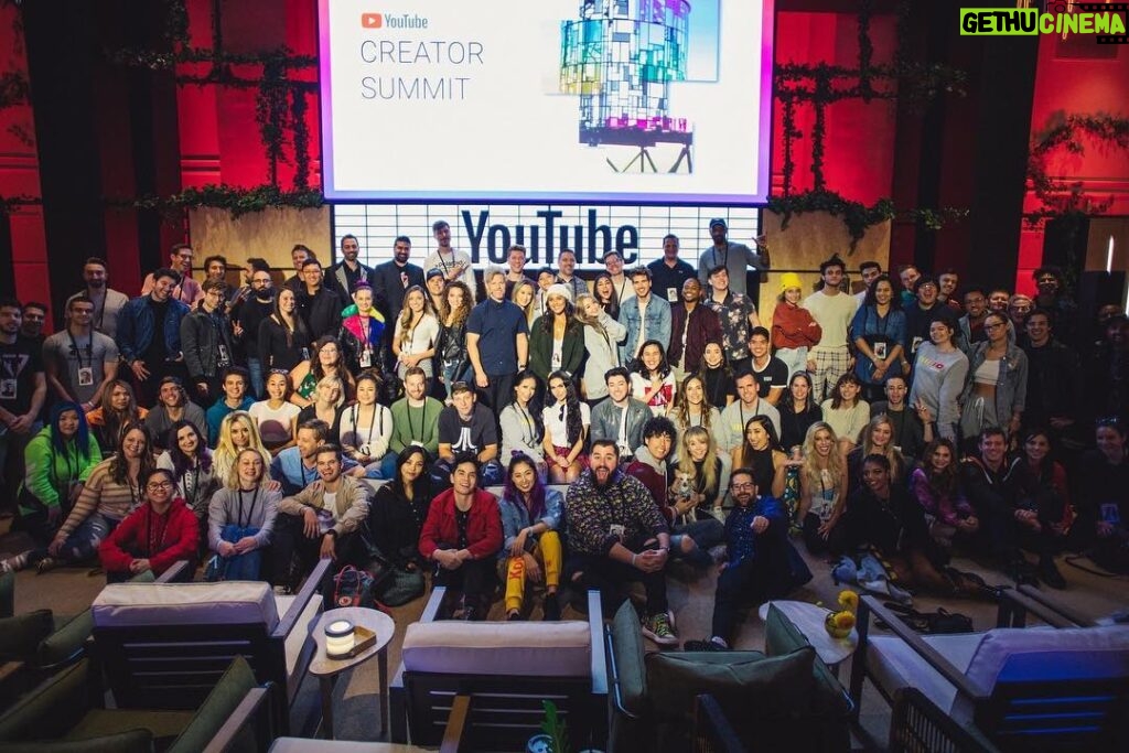 Derek Muller Instagram - Who can you spot at this year’s @youtube #creatorsummit? Thanks for having me - I had a blast!