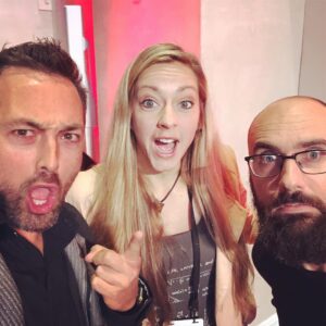 Derek Muller Instagram - How to selfie. 👈🏼Swipe
#creatorsummit