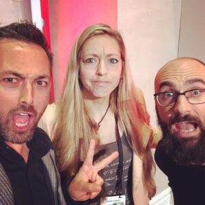 Derek Muller Instagram - How to selfie. 👈🏼Swipe
#creatorsummit