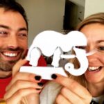 Derek Muller Instagram - Let’s talk about the 🐘 in the room. New video: ve42.co I wasn’t planning to film with Dianna hence the iPhone video and me wearing an ugly Christmas sweatshirt but her genuine reactions were just too good to pass up!