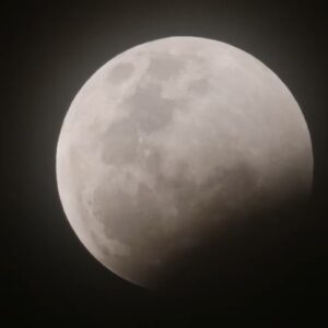 Derek Muller Instagram - The lunar eclipse from cloudy California