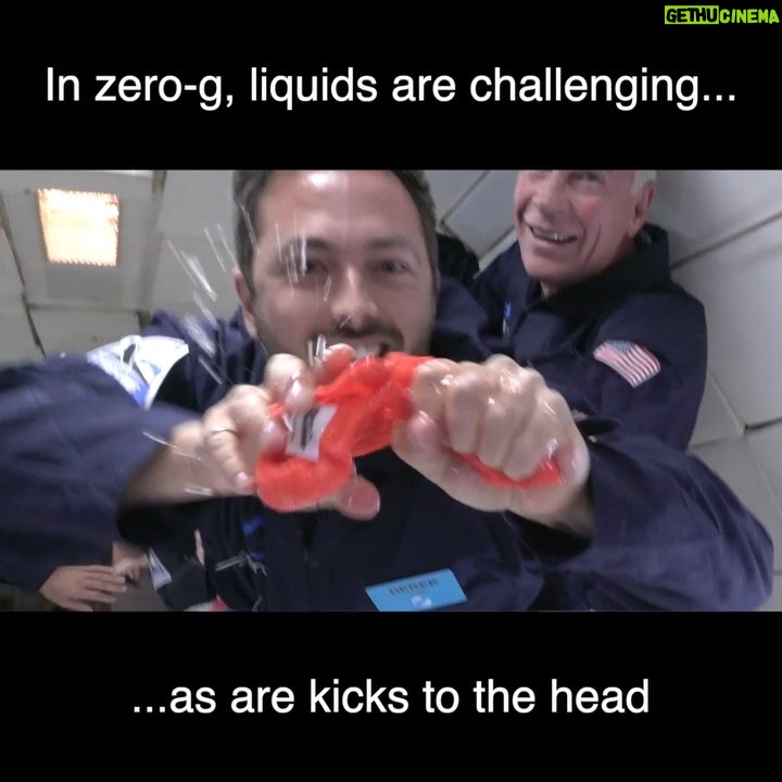 Derek Muller Instagram - The most commented part of my zero-g video was...