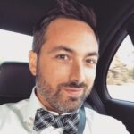 Derek Muller Instagram – Getting ready for the fanciest night of my life (this is my practice white shirt and bow tie so I didn’t fear spilling plane tomato juice on it). Heading to the hotel for quick change and straight to @breakthrough awards tonight. Follow live in my stories. I’ll be hanging with @thephysicsgirl and @asapscience talking to amazing scientists and maybe the odd celeb/billionaire on the red carpet 😱 San Jose, California