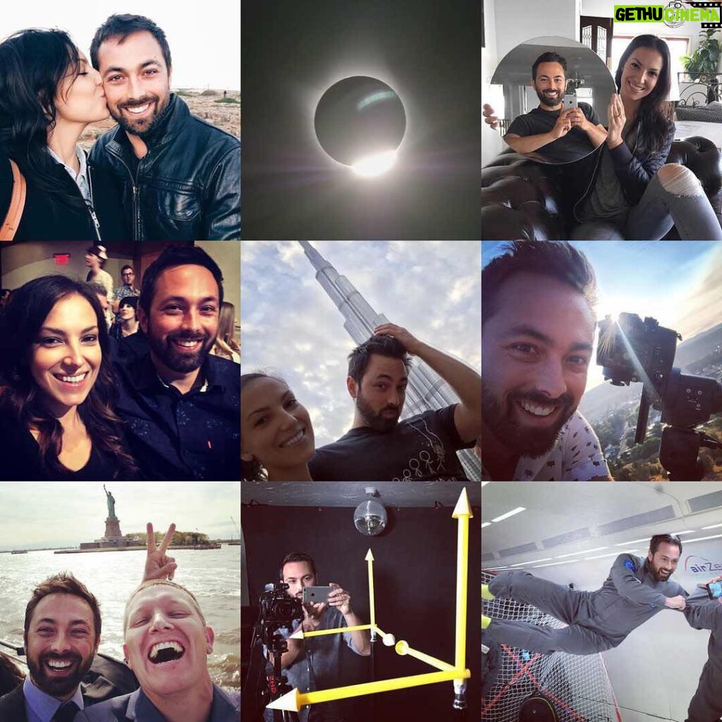 Derek Muller Instagram - I’m detecting a theme... if you want to follow my better half, she’s @thespacegeologist