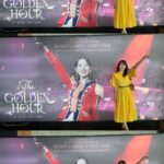 Devi Kinal Putri Instagram - terimakasih sayangku sudah menemani nonton IU Concert - The Golden Time💕 gede banget si panggungnya ya, dan mewah banget konsernya. gimmicknya tidak main main. pengen banget suatu saat nntn di Seoul Olympic Stadium😍🥹🥹🥹🥹 amin. mewah banget si, terus setlist lagunya bener-bener bisa sing along sampe post encore🩷🩷
