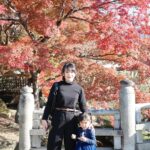 Devi Kinal Putri Instagram - Autumn in Nara😍 . ft anak ngantuk