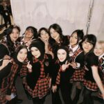 Devi Kinal Putri Instagram - so fun thankyouu synchronize fest🩷😆 off air lagi🩷🩷 thankyou buat teman-teman yang dateng juga yaa! seru banget🩷🩷 dua lagu yang bermakna sekali untukku🩷🩷🩷 sisca juga off air bareng JKT48, cantik cantik cantik🩷🩷🩷 congratulations