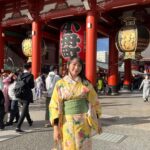 Devi Kinal Putri Instagram - lincah dengan kimono #kimono #asakusa