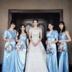 Devi Kinal Putri Instagram - Happy Wedding Day @shanju @jonatanchristieofficial , semoga kalian selalu berbahagia sampai akhir hayat nanti🩷 . terimakasih sudah memilihku menjadi bridesmaid🩷 . seru banget dari hari jumat seperti staycation, makan enak terus apalagi toffee puddingnya sampe makan 5 porsi. so fun🩷 love selalu shanju jojo dan semua jajaran teman temanku yang selalu bikin ketawa🩷🩷