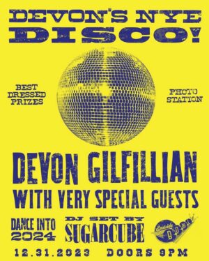 Devon Gilfillian Instagram - 🪩 What are you doing for New Year’s Eve??? We’re throwing the disco party of the year at @eastsidebowl with 20+ artists, my incredible band, special guests, and even my pops 🥹. We’ll be holding a contest for best dressed, so bring your disco fits. 💃🏾🕺🏾 Tickets on sale now.