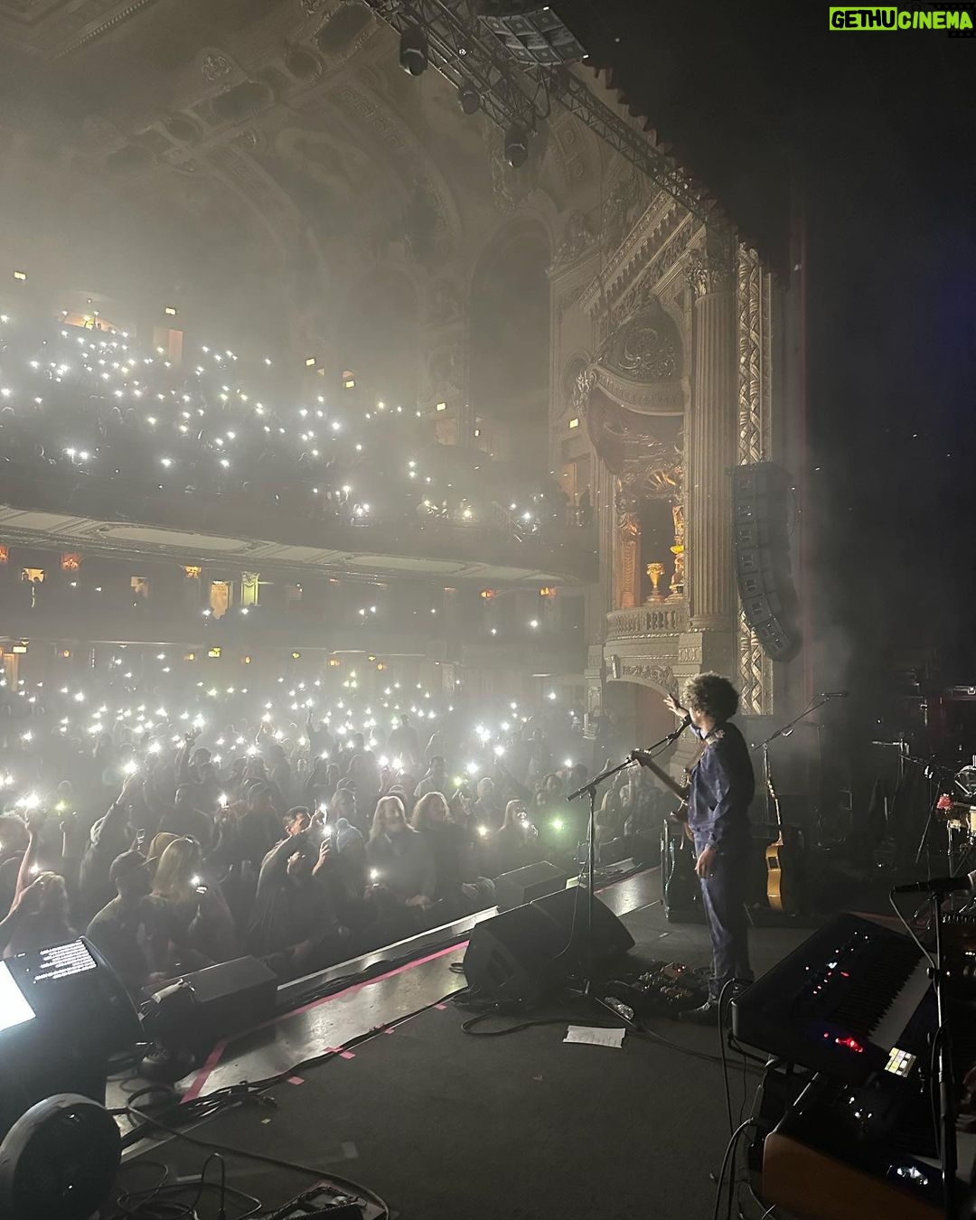Devon Gilfillian - 0.9K Likes - Tonight’s the last night of fall tour and our last night with @mymorningjacket. Feeling so thankful for the past few weeks. Shoutout to @dkthedrummer for sitting in with us last night ❤️🔥❤️🔥❤️🔥 Let’s do this, Chicago 🙏🏾