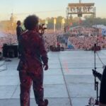 Devon Gilfillian Instagram - ACL WKND 2 - when @30secondstomars asks you to duet “the kill,” you do it 💜 Thank you to @jaredleto, @stevieaiello, and @lannafagan for asking me. What a dream. 🙏🏾 📸: @hrv_images Austin City Limits Music Festival (ACL)