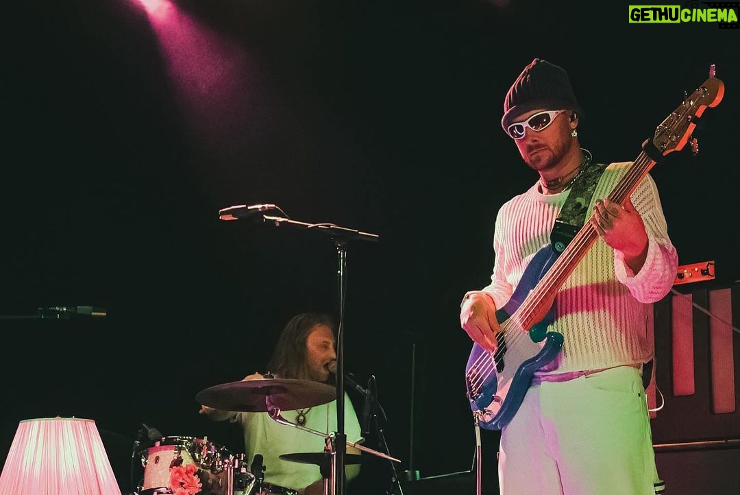 Devon Gilfillian Instagram - Damn, I feel like I blinked and the first leg of the Love You Anyway tour flashed before my eyes 🥹. It’s been insane seeing y’all come out to the shows, singing along, shaking your asses, and sharing your heart and soul with me. @ohhedead, I can’t thank y’all enough for opening these shows and keeping us inspired along the way. I’m also so grateful for my band and crew for busting their ass on barely any sleep. This touring life is no joke, and I couldn’t imagine doing it with anyone else. West Coast, you’re up next w/ @hannahwicklund. Get your tickets 💜 📸: @bosconcertphoto