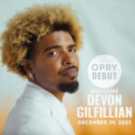 Devon Gilfillian Instagram – So honored to announce that I’ll be making my @opry debut on 12.29 w/ @mistergabelee. 🤍🙏🏾 Nashville, Tennessee