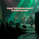 Devon Gilfillian Instagram - Will never get over this 🥰. Thank you @mymorningjacket for inviting me to sing and play on “Only Memories Remain” with y’all, it gets better every time 🙏🏾❤️🤘🏾 🎥: @jonathansmalt St. Louis, Missouri
