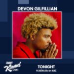 Devon Gilfillian Instagram - @jimmykimmellive TONIGHT. Check your local listings on @abcnetwork ❤️🙏🏾 Los Angeles, California