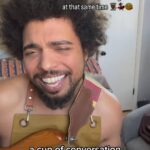 Devon Gilfillian Instagram - This is my song, “The Recipe,” which is about turning the kitchen into Late Night Television w/ your boo 💋