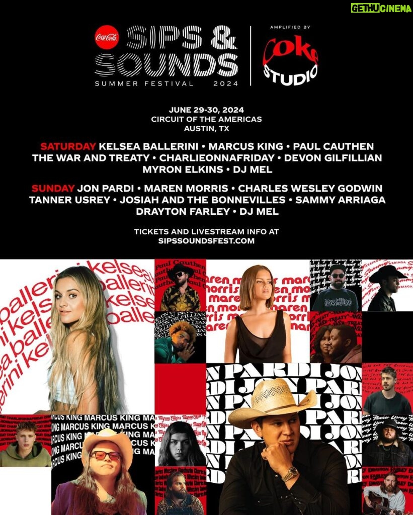 Devon Gilfillian Instagram - See y’all in Austin for Sips and Sounds Festival! Pre-sale begins Thursday, 02.15 at 10am CT. Link in bio for more details and presale code. Austin, Texas