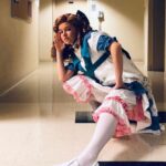 Devon Hales Instagram - More theâtre? The character I was rehearsing while we shot eps. 8/9/10, and performed after we wrapped. The Nether 🤖👄🐰🪓 for Theater Emory.