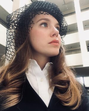 Devon Hales Instagram - I like my headwear like I like my threats: Veiled.