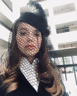 Devon Hales Instagram - I like my headwear like I like my threats: Veiled.