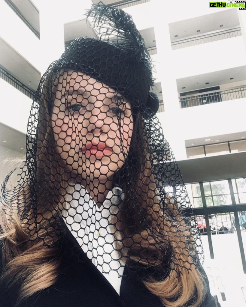 Devon Hales Instagram - I like my headwear like I like my threats: Veiled.
