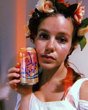 Devon Hales Instagram - 2 years ago I was doing something a little different 🧚‍♀️ Playing Hermia (& others) in the Atlanta Botanical Garden for the Alliance Theatre, and sweating my whole entire ASS off 😅. Would you like me to occasionally share some theatre stuff like this Or just TBH content?