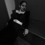Dhanya Ananya Instagram - melting in black with @vinod__lal & @binee_30 @tatvadesignelement 🖤