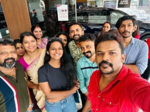 Dhanya Ananya Instagram - adding on a new wonderful experience with lots of love. #midnightblack 💙 Meridian Moto Mahindra