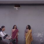 Dhanya Ananya Instagram - I am my own muse! Dop : @rahim_ibn_rasheed inframe: @kanmaniii3 @shilpachandran__ location : mattanchery #fridakahlo #sari #portraitphotography #streetphotography #tamil #mattancherry Mattancherry