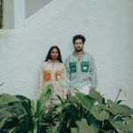 Dhanya Ananya Instagram - pause and play 🤎💚 Costumes : @cultxverse @cultverse_clothing Photography : @anees_as_k Assist : @praveen_mohan___ In frame : @midhunvenugopal_official & @kanmaniii3 ♥️ : @ma_l_oo