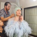 Di Mondo Instagram - 7:19pm “Queda un mes para la Gala de Viña, se viene con todo! / One month until the Gala in Viña, coming with it all!” #GalaViña2023 #FlyingFish #PezVolador #Viña2023 #DiMondo Tuesday January.17.2023 #NewYork Headpiece: @EricJavits @instagram Viña del mar, Chile