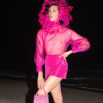 Di Mondo Instagram - 8:37pm “beautiful evening for a good cause @unicef @luisaviaroma / bella noche por una buena cause @unicef @luisaviaroma ” #LVRxUNICEF #Unicef #Pink #ValentinoPinkPPCollection #Valentino #EricJavits #DiMondo Friday December.30.2022 #SaintBarths Headpiece and handbag: @ericjavits Outfit: @pppiccioli @maisonvalentino Photo: @shkylar @pantone @instagram Saint Barthélemy, the Caribbean Islands
