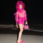 Di Mondo Instagram - 8:37pm “beautiful evening for a good cause @unicef @luisaviaroma / bella noche por una buena cause @unicef @luisaviaroma ” #LVRxUNICEF #Unicef #Pink #ValentinoPinkPPCollection #Valentino #EricJavits #DiMondo Friday December.30.2022 #SaintBarths Headpiece and handbag: @ericjavits Outfit: @pppiccioli @maisonvalentino Photo: @shkylar @pantone @instagram Saint Barthélemy, the Caribbean Islands