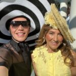 Di Mondo Instagram - 9:06pm “Thank you @maria_fishel and Kenneth for having me at the Polo Hamptons / Gracias @maria_fishel y Kenneth por tenerme en el Polo Hamptons“ #Polo #BlackAndWhite #PoloHamptons #EricJavits #DiMondo Saturday July.23.2022 #TheHamptons Hat: @ericjavits @instagram Bridgehampton, New York