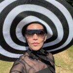 Di Mondo Instagram - 9:06pm “Thank you @maria_fishel and Kenneth for having me at the Polo Hamptons / Gracias @maria_fishel y Kenneth por tenerme en el Polo Hamptons“ #Polo #BlackAndWhite #PoloHamptons #EricJavits #DiMondo Saturday July.23.2022 #TheHamptons Hat: @ericjavits @instagram Bridgehampton, New York