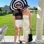 Di Mondo Instagram - 9:06pm “Thank you @maria_fishel and Kenneth for having me at the Polo Hamptons / Gracias @maria_fishel y Kenneth por tenerme en el Polo Hamptons“ #Polo #BlackAndWhite #PoloHamptons #EricJavits #DiMondo Saturday July.23.2022 #TheHamptons Hat: @ericjavits @instagram Bridgehampton, New York