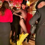 Di Mondo Instagram - 8:01pm “on fire at the circus / en llamas en el circo” @casaciprianinyc #Halloween #DiMondo Tuesday October.31.2023 #NewYork Pics: @adriannina Editing: @_alisa_grabko_ @instagram New York, New York