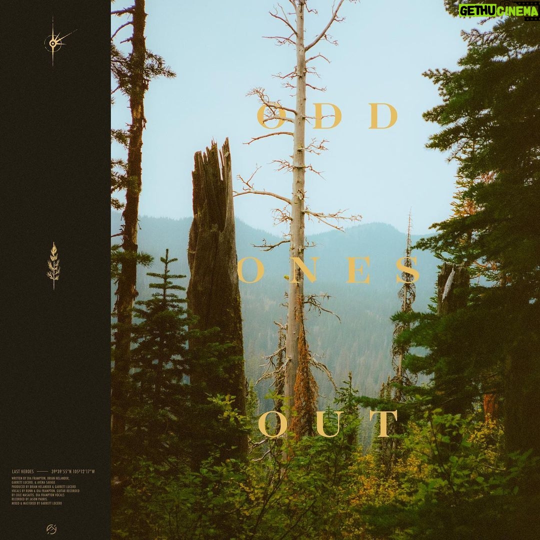 Dia Frampton Instagram - Odd Ones Out 2.08.23 Had such a lovely time working on this song with the talented @lastheroesmusic and my soul sister @watchmerunn β€οΈ It seems we were all synchronically inspired by nature and all of its beauty and peace while writing for this album. Happy to be a small part of it. π Congratulations to Last Heroes on their new release. π· @josephpyao