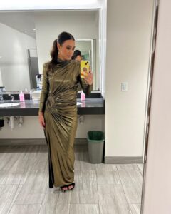 Dia Frampton Instagram - What a wild and beautiful night. I'm so grateful and honored to be a part of @blakeshelton ‘s very last show on @nbcthevoice ❤️ I can't believe it's been twelve years since I hit that stage. I was just 22 years old and scared shitless the entire time. Blake always made me feel safe and capable and hopeful. 12 years. Wow. Time really does fly. So many memories came back to me when I walked on stage. Even the smell of the sound stage was so familiar. Like artificial rain and cold cement and fog machines. I weirdly love that smell. I feel like it'll be futile to try to express how much Blake means to me and how drastically he has changed my life... I honestly don't know where to start. I love Blake. His kindness, generosity, humor, empathy and talent have touched many people across the world. I'm so grateful to have shared the stage with him and to have spent time with him on the road. Love you, man! ❤️ Huge shoutout and thank you to: @thevoicewardrobe & @voiceglam @theadorable1 @hairbyregina for the fabulous hair, makeup and glam. 🥰🥰🥰